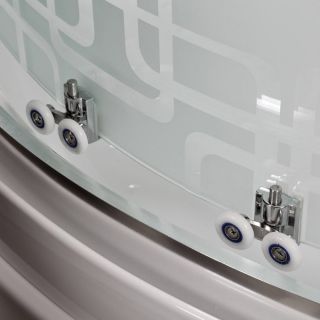 Душевая кабина Deto ЕМ4512 R LED с гм. 120х80х220 см